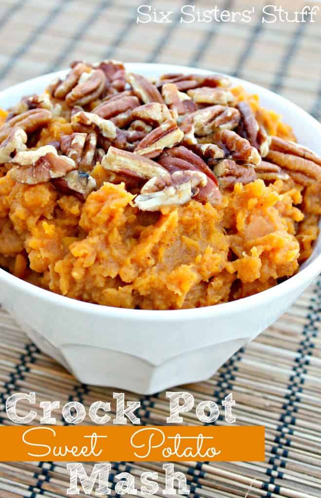 slow cooker sweet potato mash