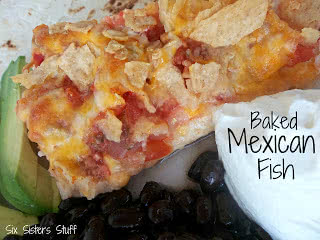 Healthy Meals Monday: Baked Mexican Fish