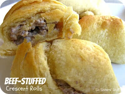 Beef-Stuffed Crescent Rolls Recipe