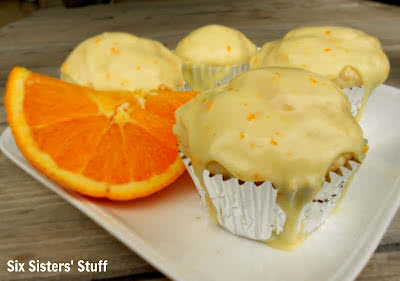 Orange Glazed Muffins Recipe