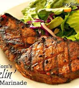 grilled steak made with easy steak marinade recipe