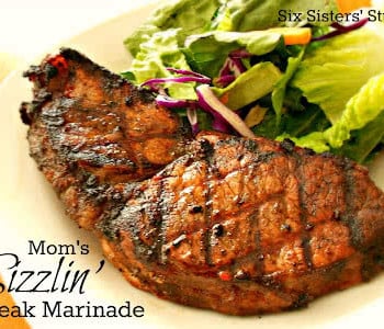 grilled steak made with easy steak marinade recipe