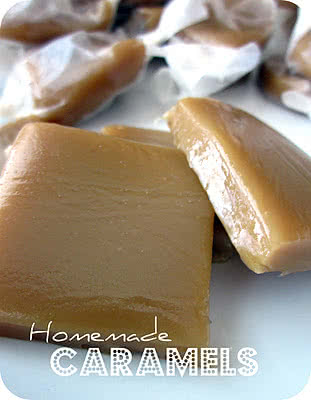 homemade caramels recipe