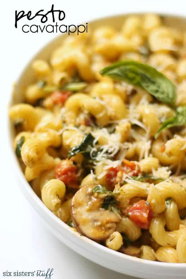 Noodles & Company Pesto Cavatappi Copycat