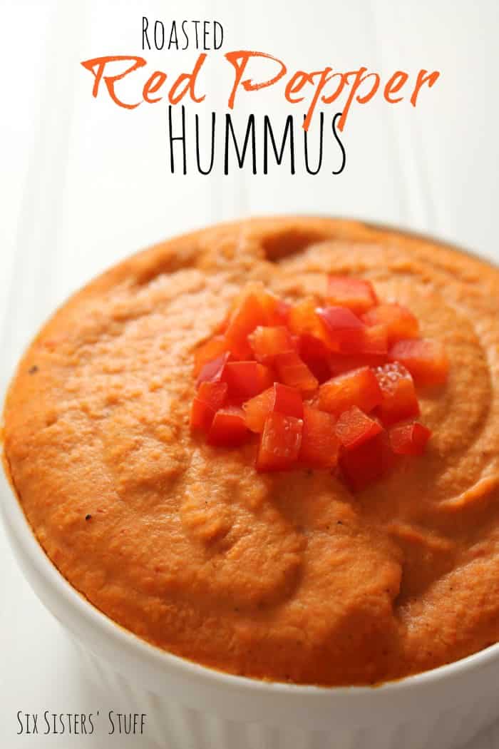 Roasted Red Pepper Hummus