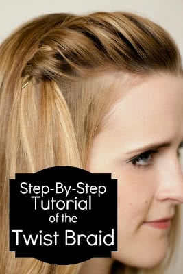 How To Do A Twist Braid (and Waterfall Braid Video Tutorial)