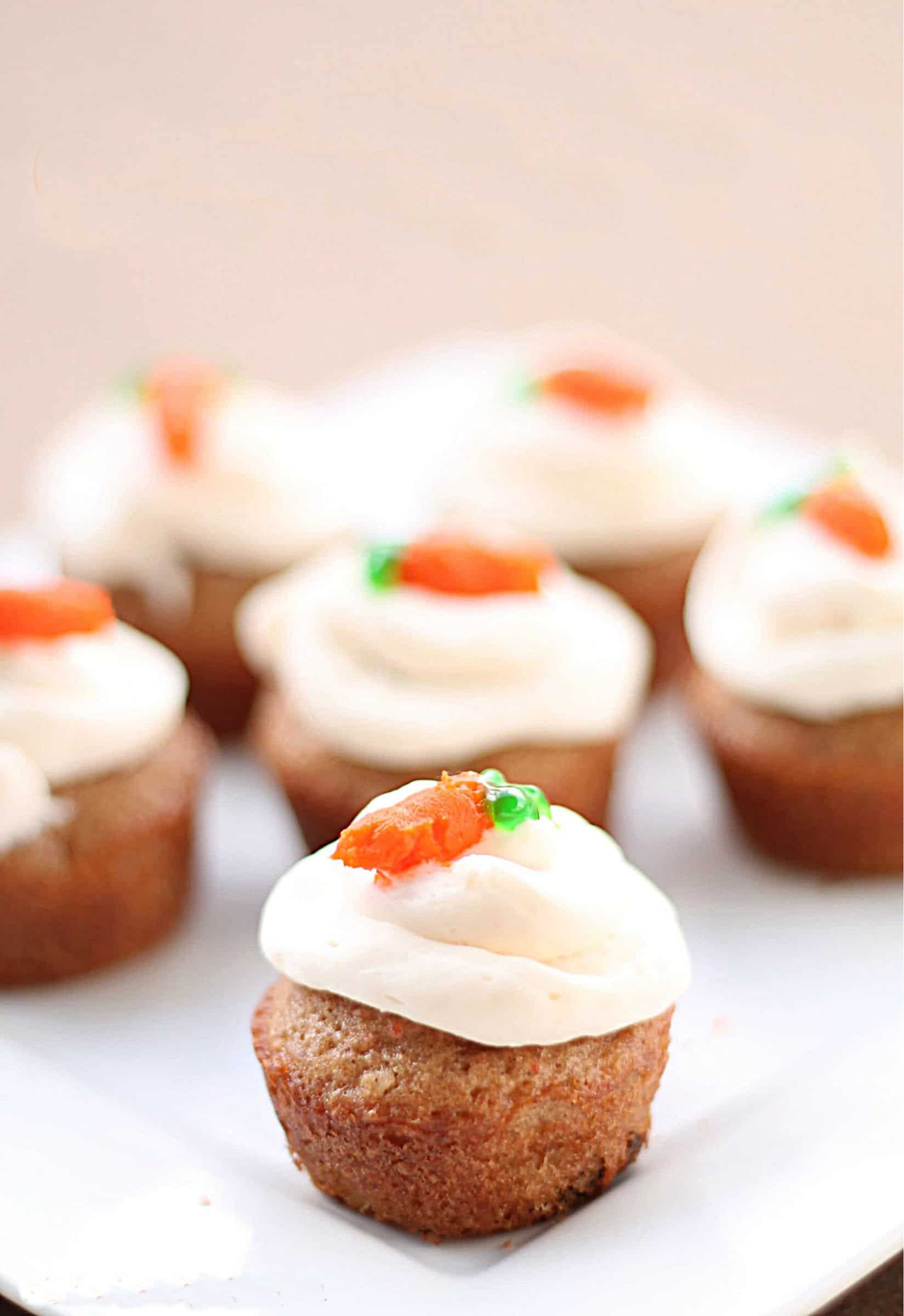 Bite Size Carrot Cakes Recipe