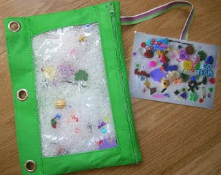 No-Sew I-Spy Bag and Quiet Book Tutorial