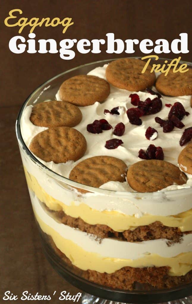 eggnog gingerbread trifle recipe