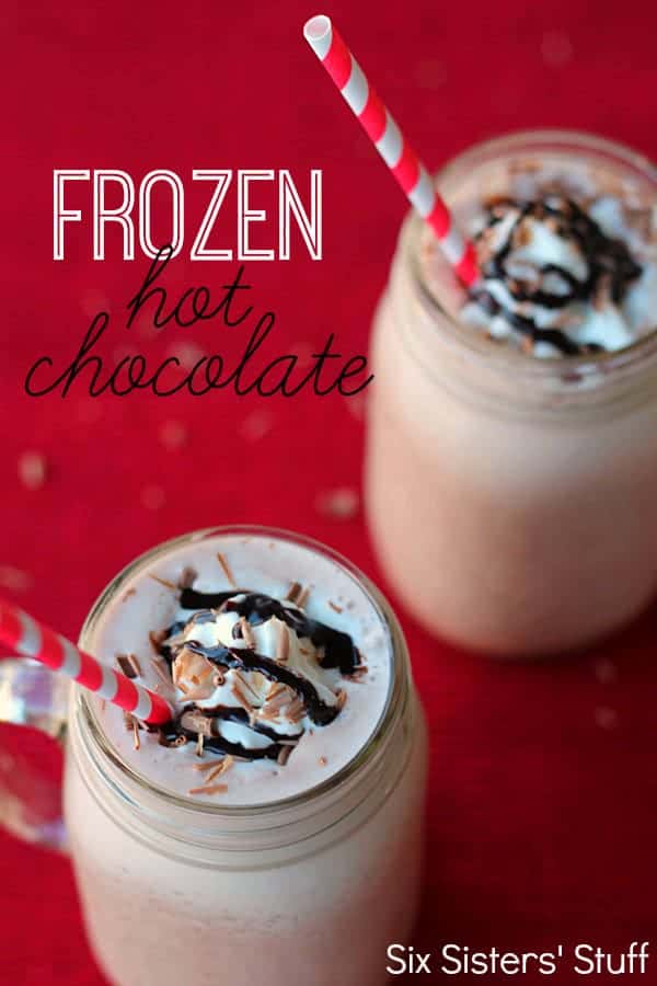 How to make deals frozen hot chocolate