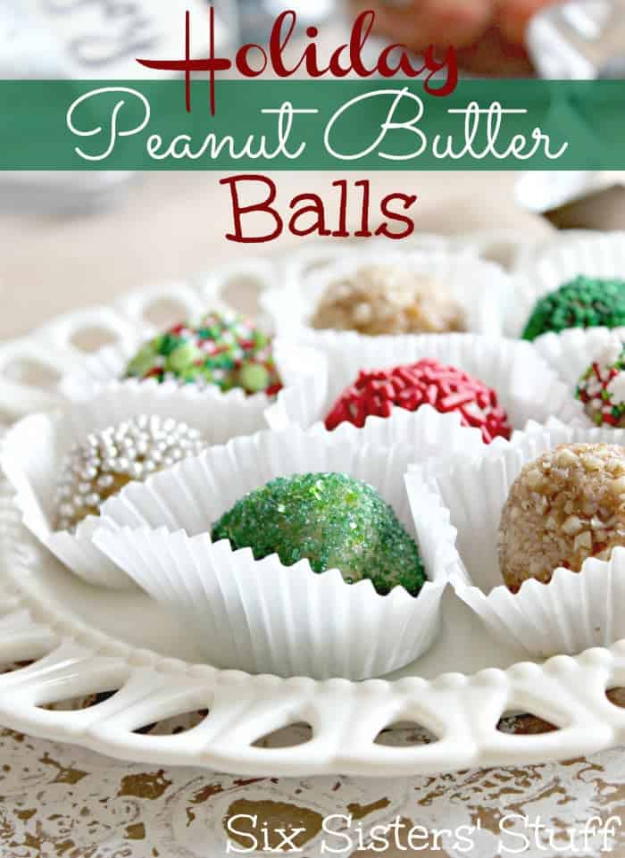 Holiday peanut butter whiskey balls - Pook's Pantry Recipe Blog