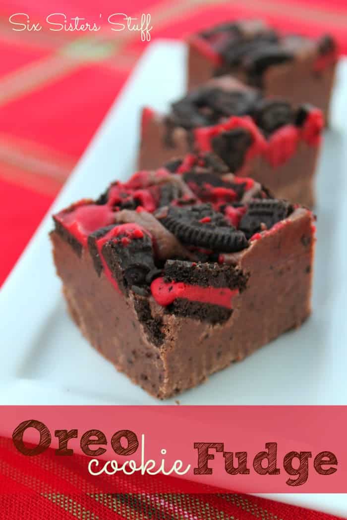 Oreo Cookie Fudge Recipe