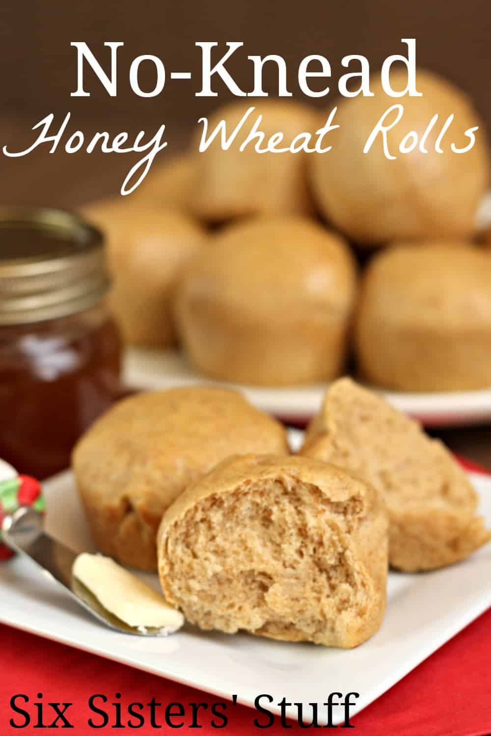 No-Knead Honey Wheat Rolls Recipe-image