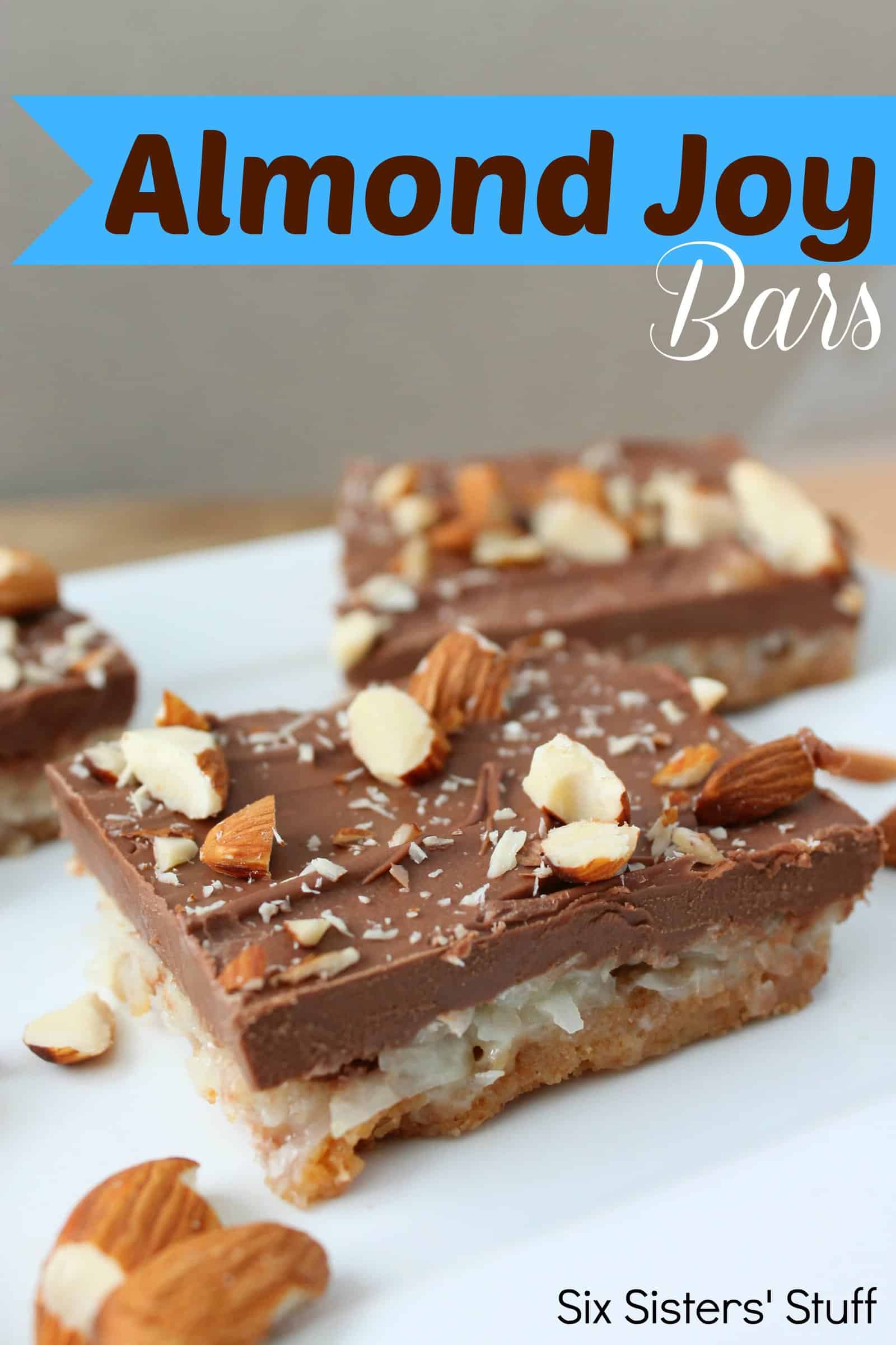 Almond Joy Bars Recipe