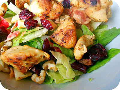 Chicken and Bacon Autumn Chopped Salad Recipe