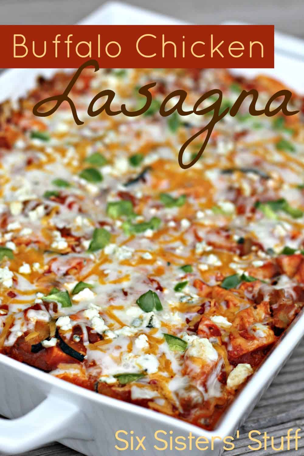 Buffalo Chicken Lasagna Recipe