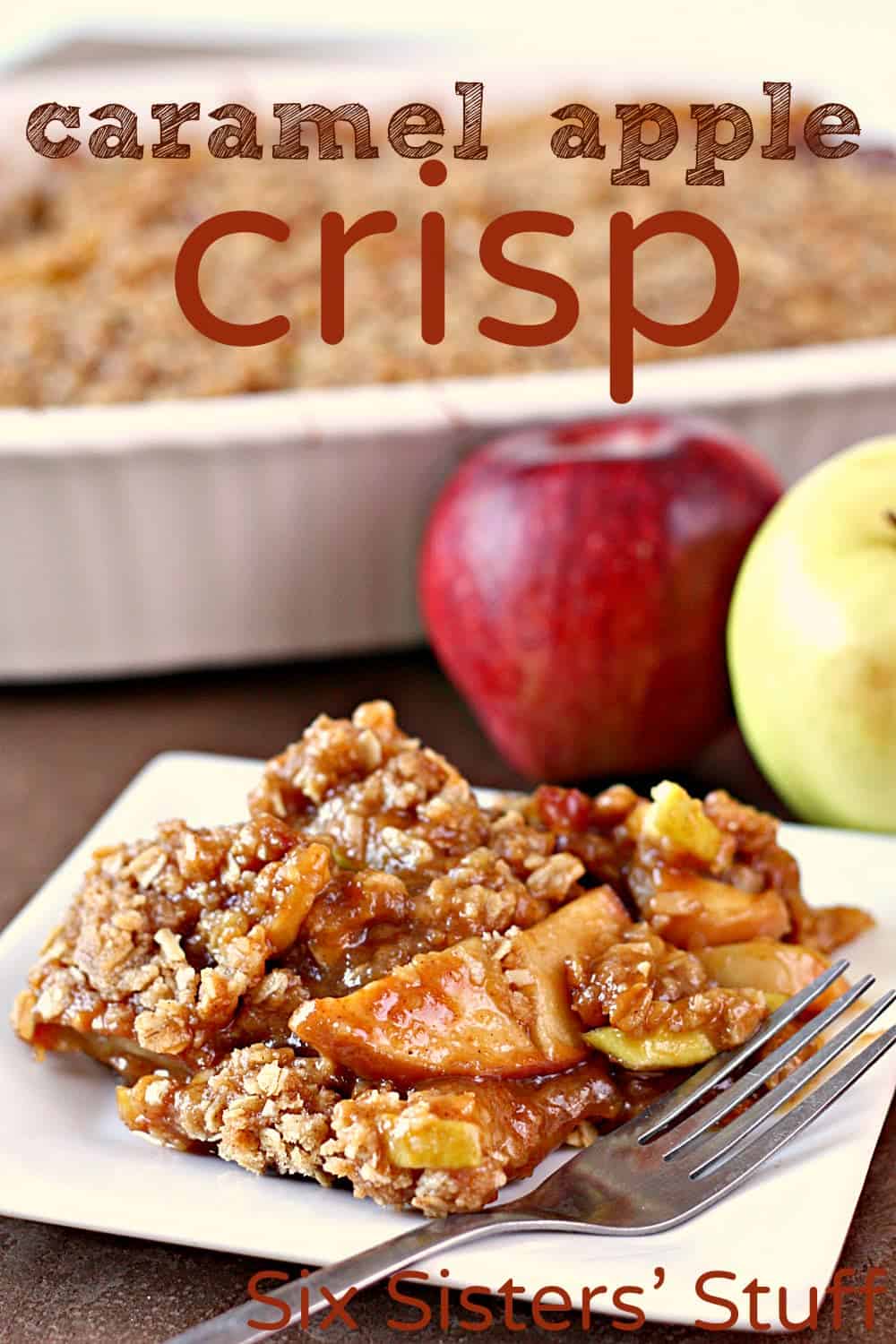 Warm Caramel Apple Crisp Recipe