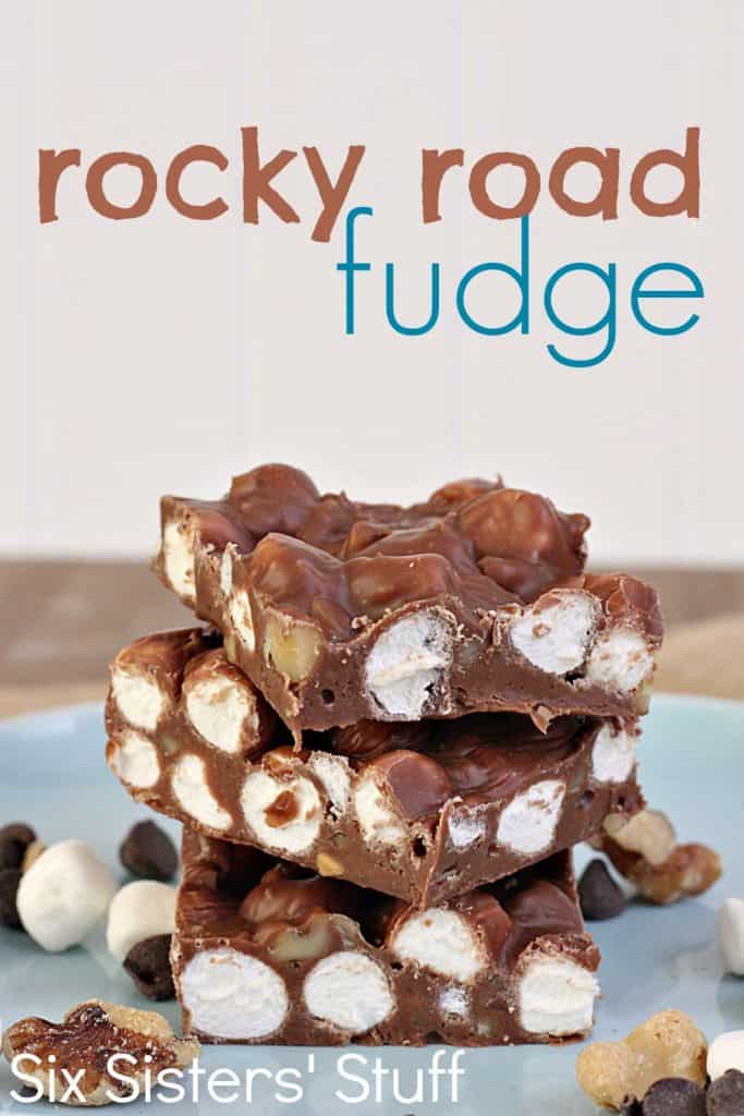 Homemade Rocky Road Recipes - Rocky Road Fudge | Homemade Recipes http://homemaderecipes.com/holiday-event/rocky-road-recipes-for-national-rocky-road-day