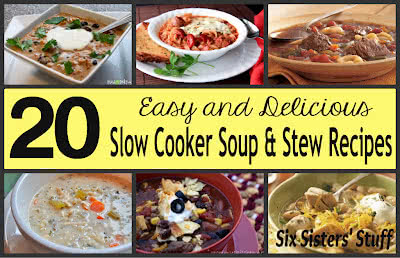 Fresh Food Friday: 20 Slow Cooker Soup and Stew Recipes