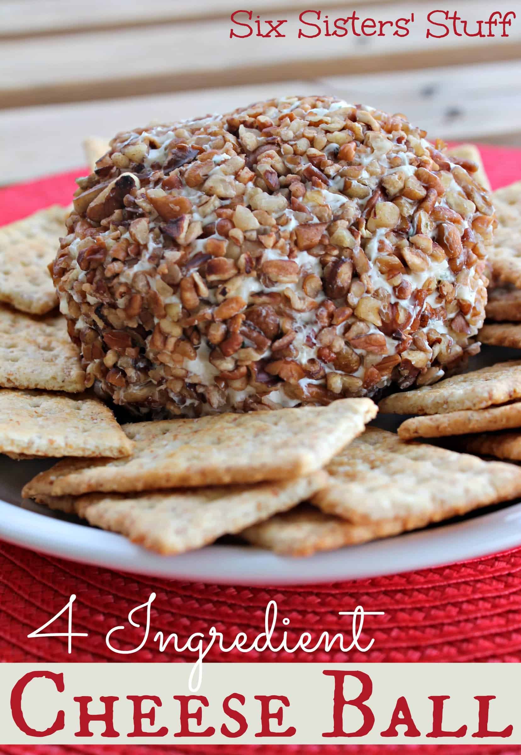 4 Ingredient Cheeseball