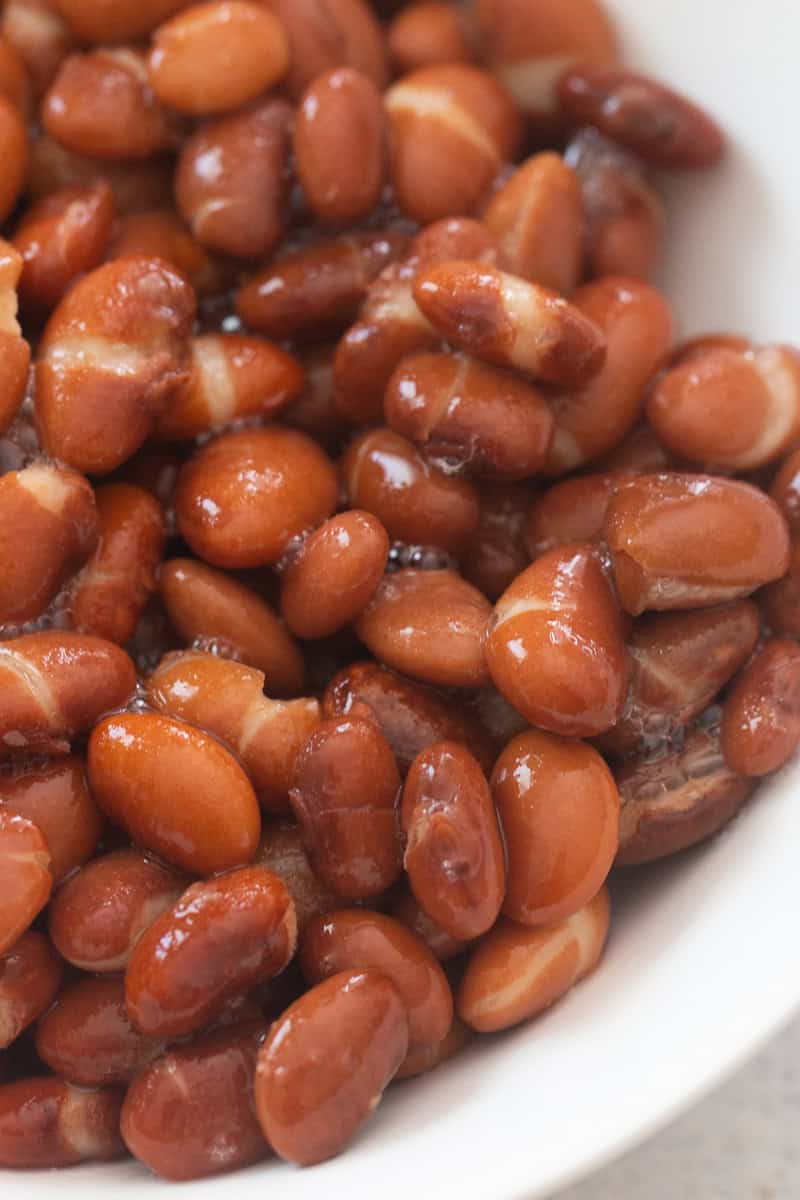 Close up bowl of Slow Cooker Texas Chili