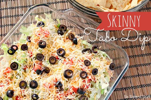 skinny taco dip recipe