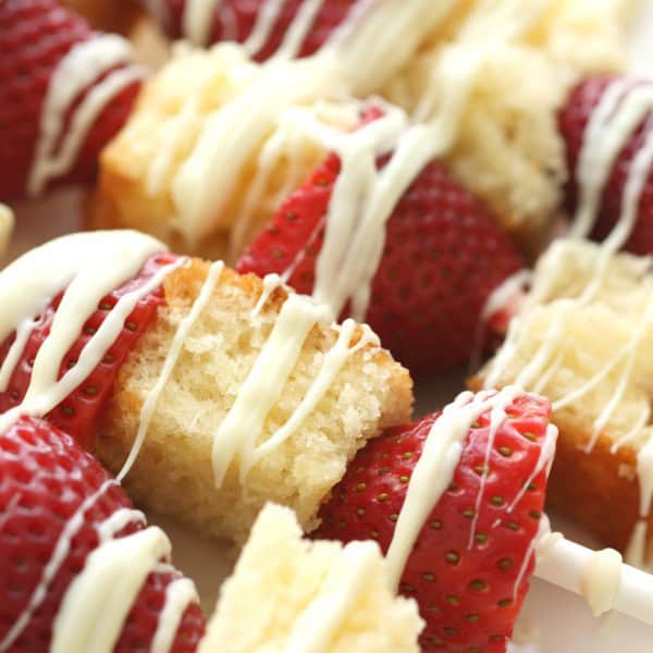 Strawberry Shortcake Shish Kabobs 