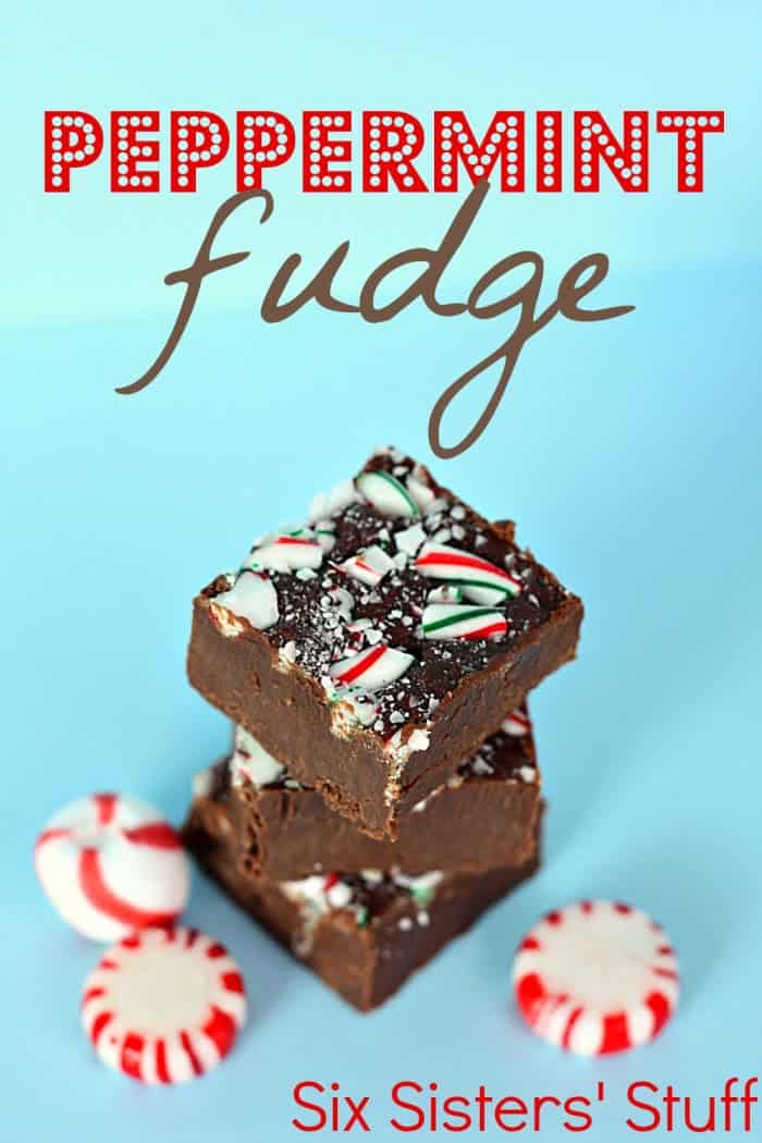 Peppermint Candy Cane Fudge Recipe