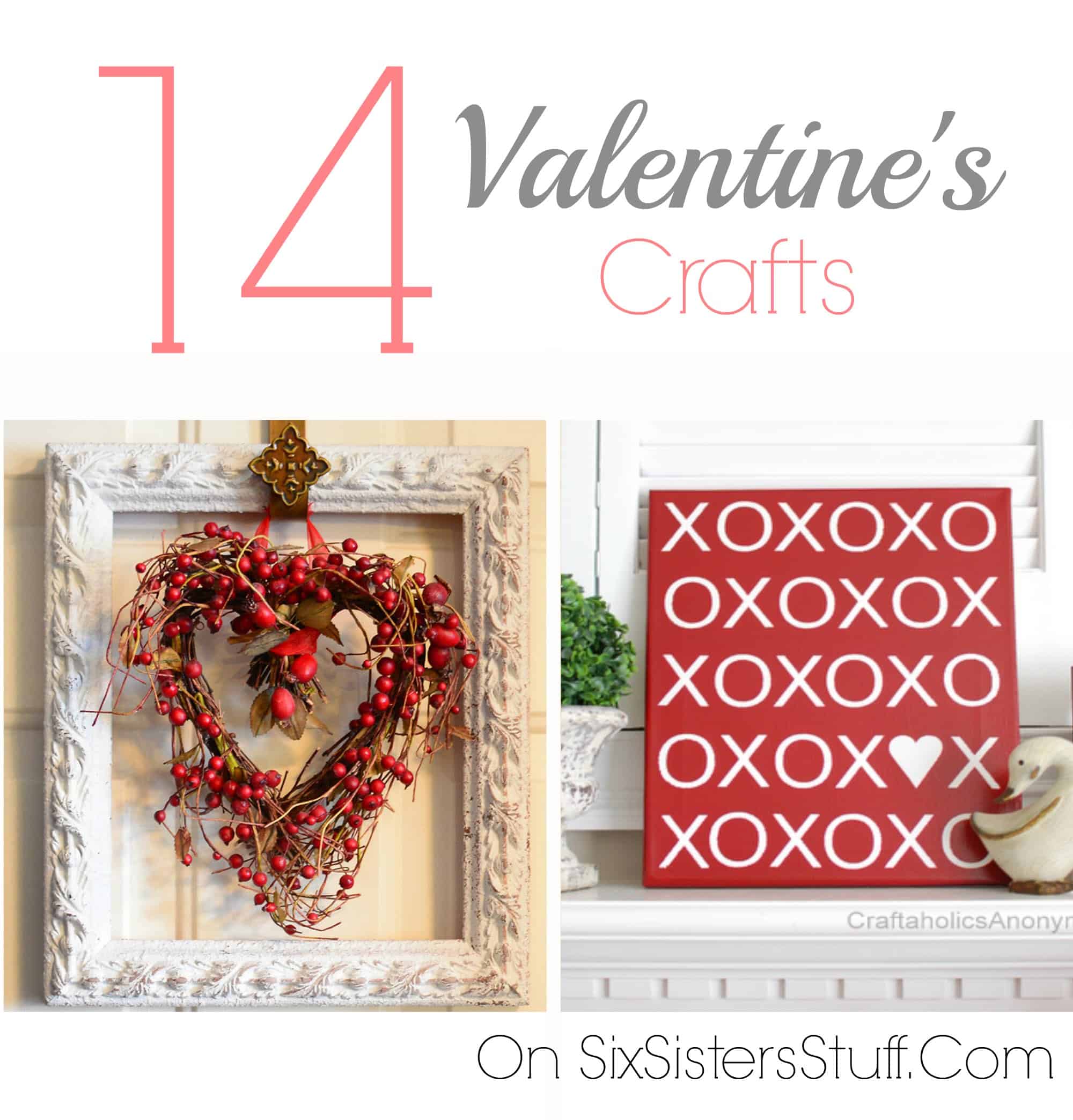 14 Valentine’s Day Crafts