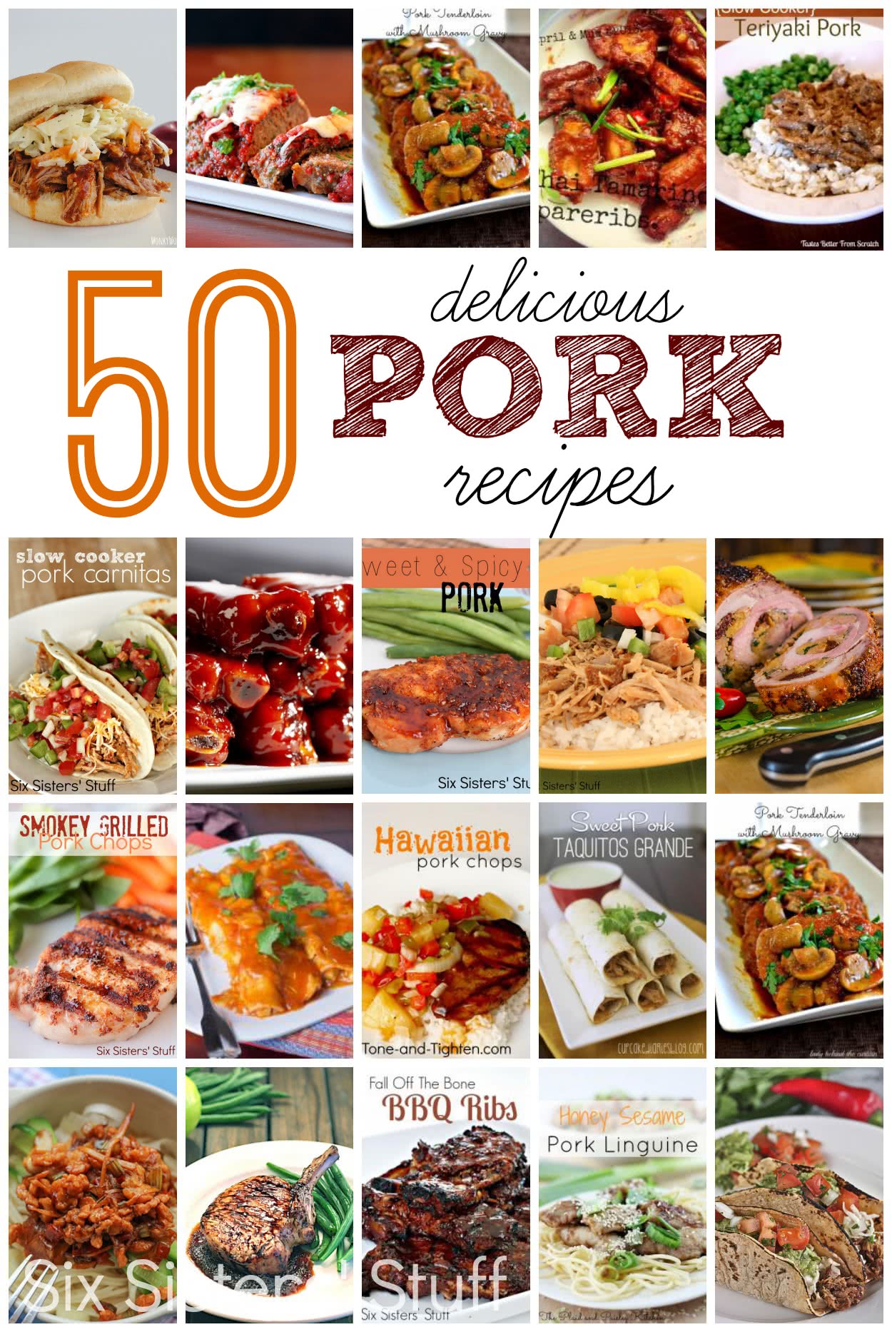 50 Delicious Pork Recipes