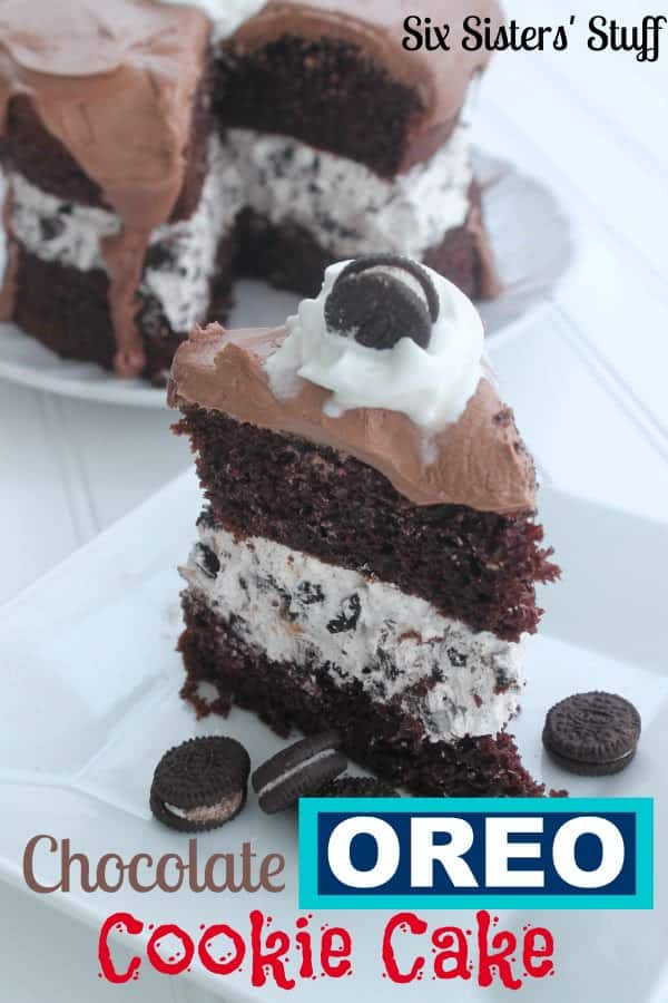 Chocolate Oreo Cookie Cake Recipe