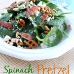 Spinach Pretzel Salad