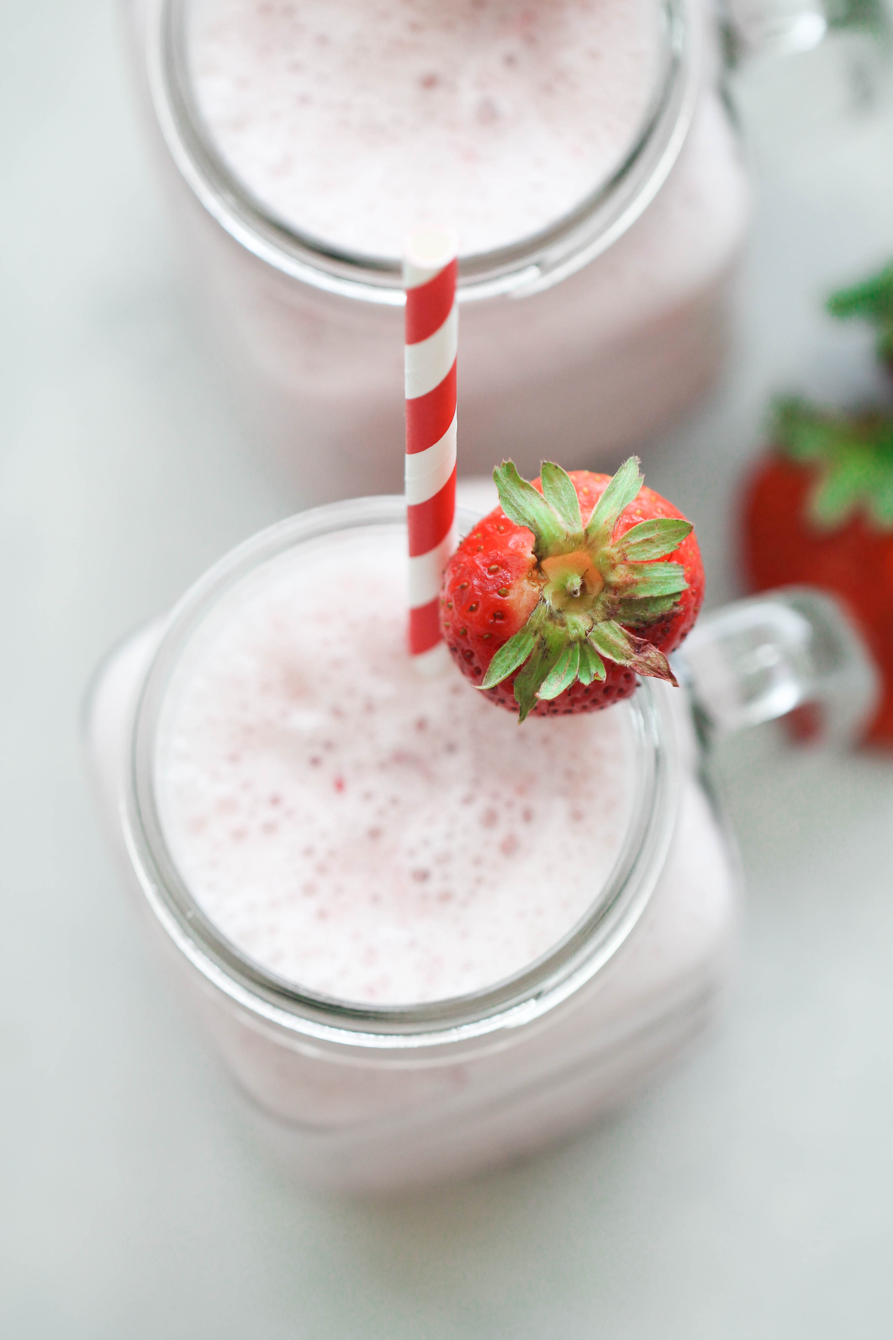 Homemade Strawberry Milkshake Recipe