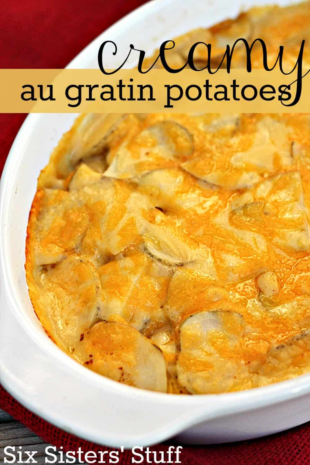 Creamy Au Gratin Potatoes Recipe