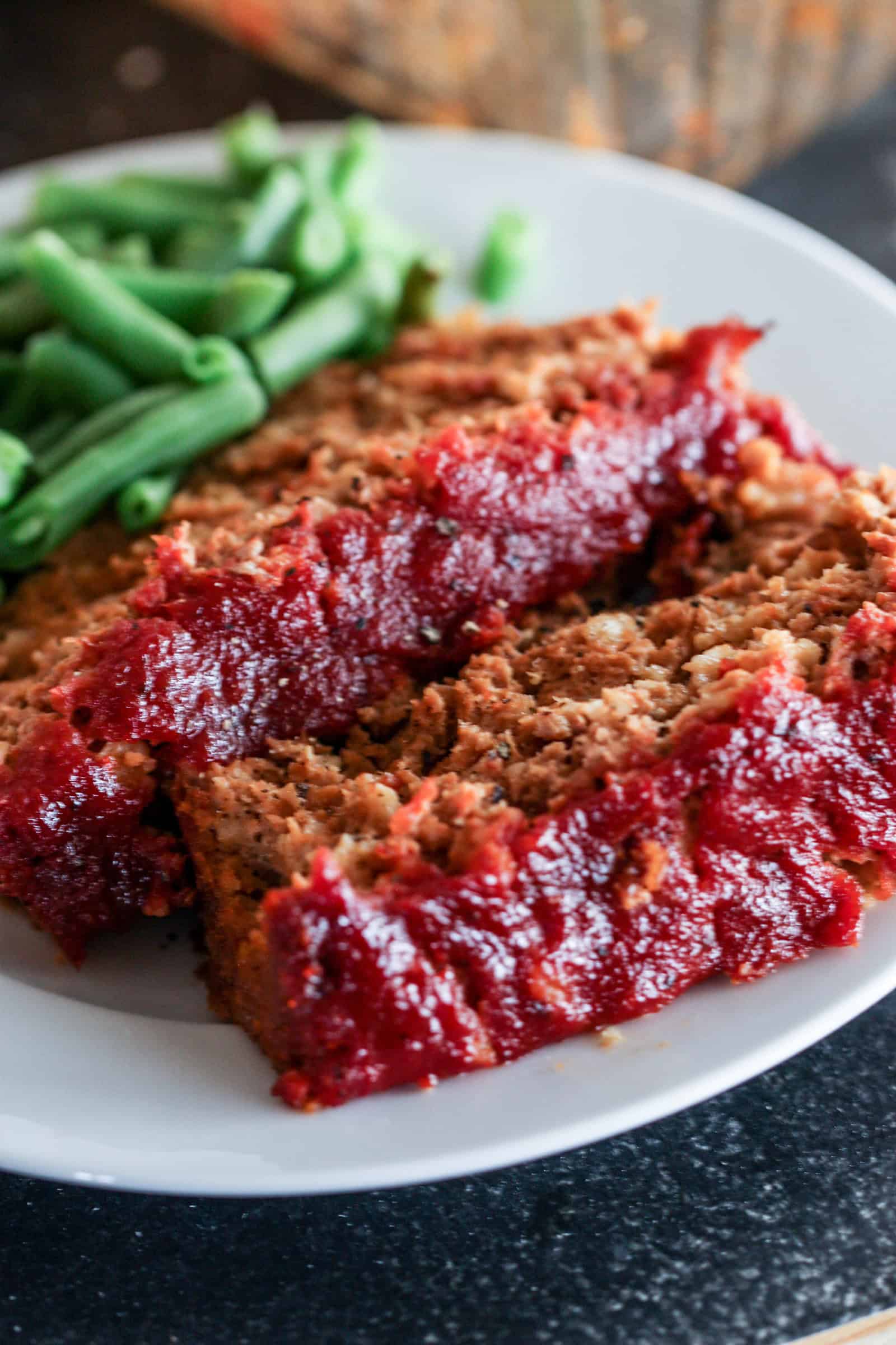 BBQ Turkey Meatloaf with Oatmeal - Gluten-Free!