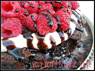 Very Berry Brownie Torte Recipe