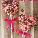 chocolate cherry heart bouquets