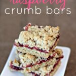Raspberry Crumb Bars