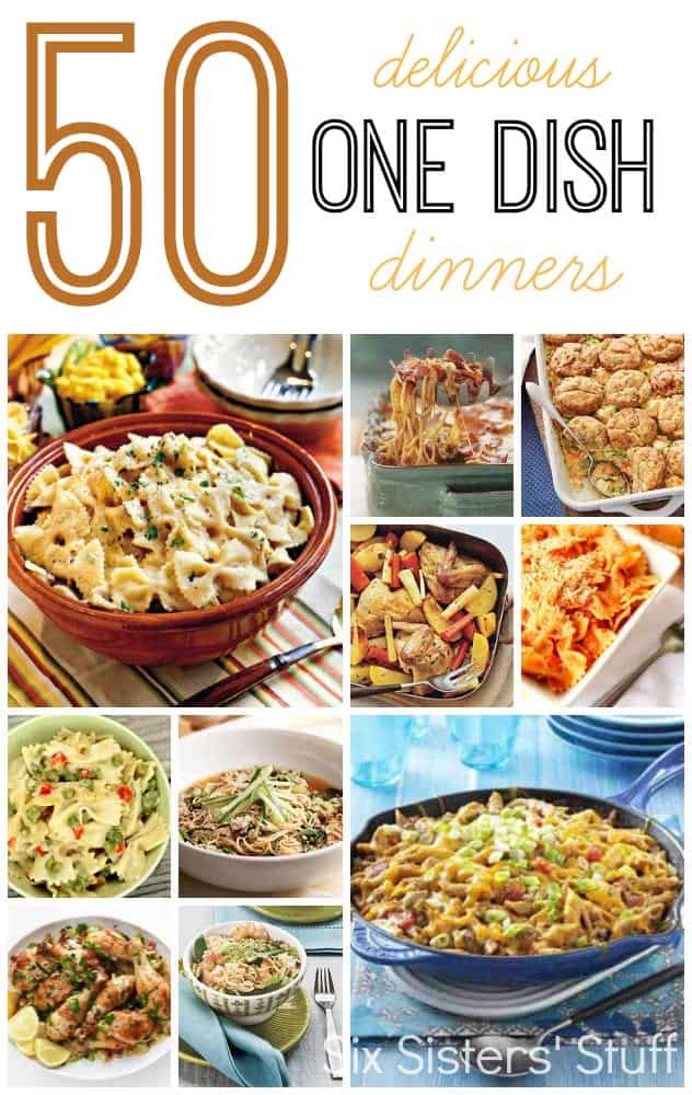 50 One Dish Dinner Recipes