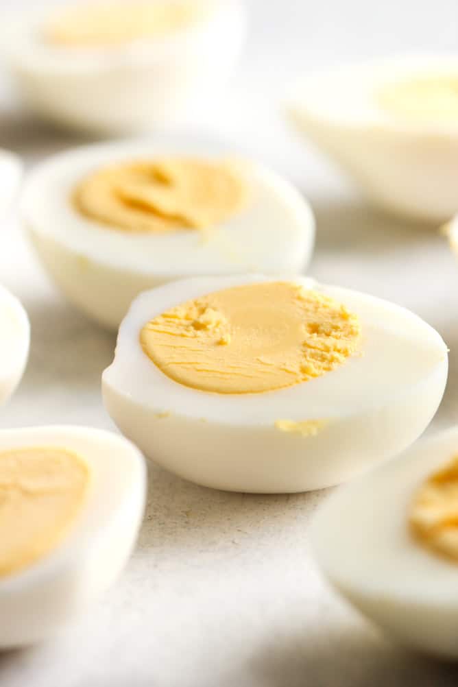 hard boiled eggs for egg salad recipe