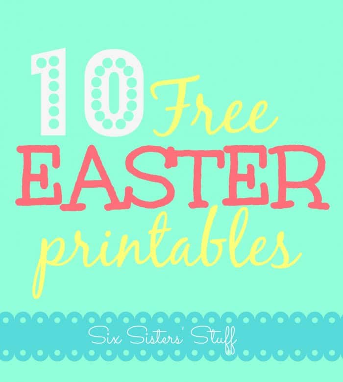 10 Free Easter Printables