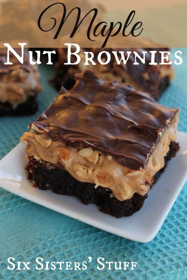 maple nut brownies recipe