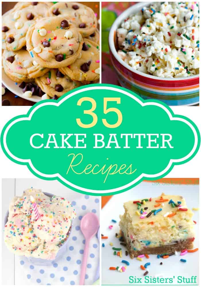 35 cake batter desserts