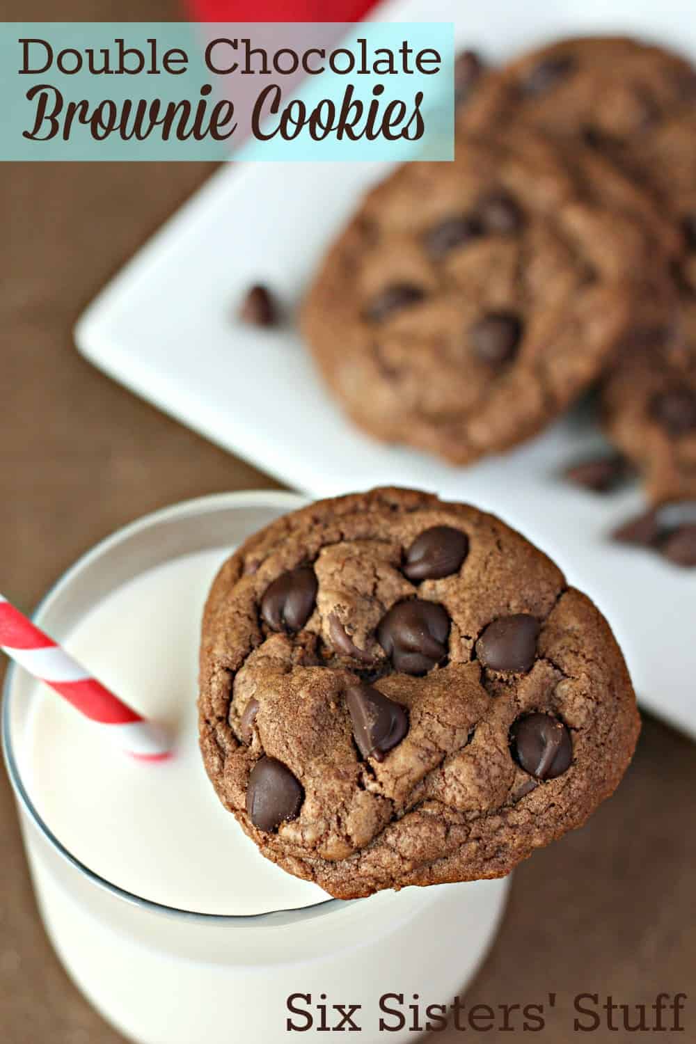 Double Chocolate Brownie Cookies Recipe