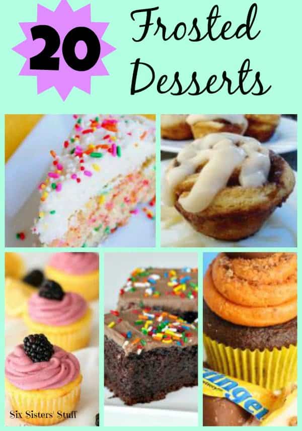 20 Frosted Desserts