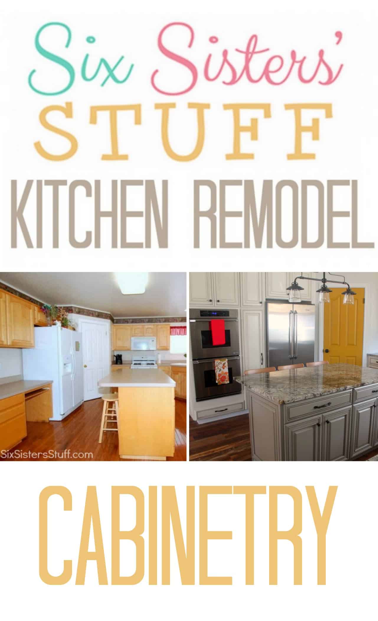 Six Sisters’ Stuff Kitchen Remodel: Cabinetry