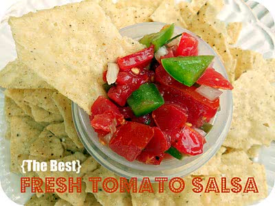{the best} fresh tomato salsa