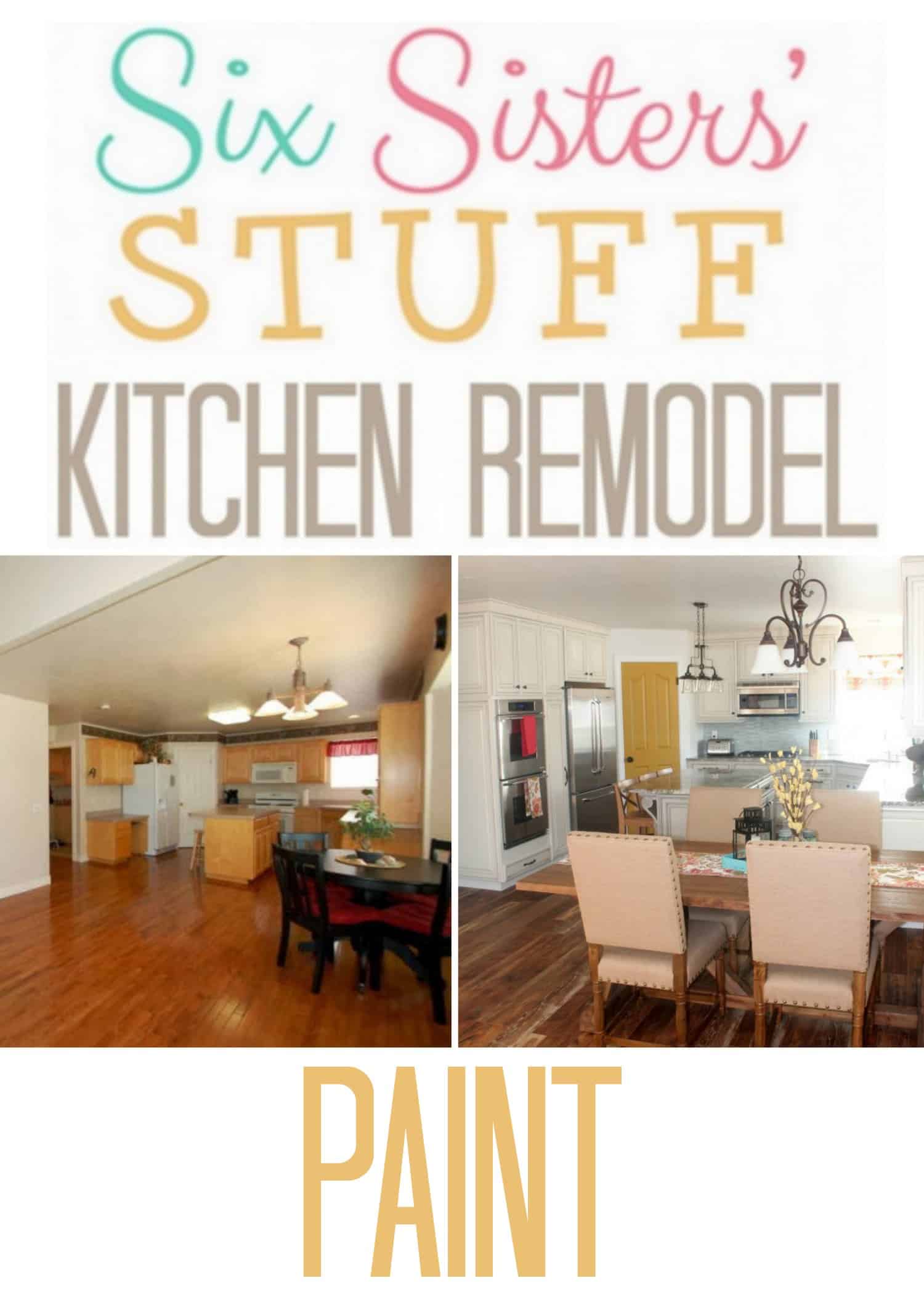 Six Sisters’ Stuff Kitchen Remodel: Paint