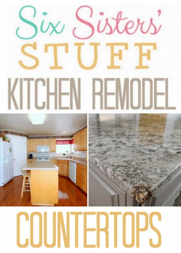 six sisters’ stuff kitchen remodel: countertops