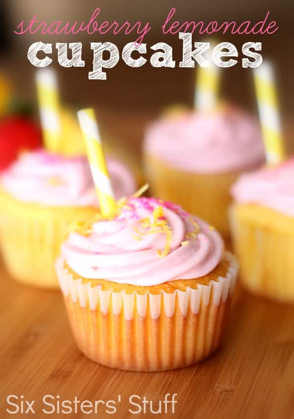 Strawberry Lemonade Cupcakes Recipe